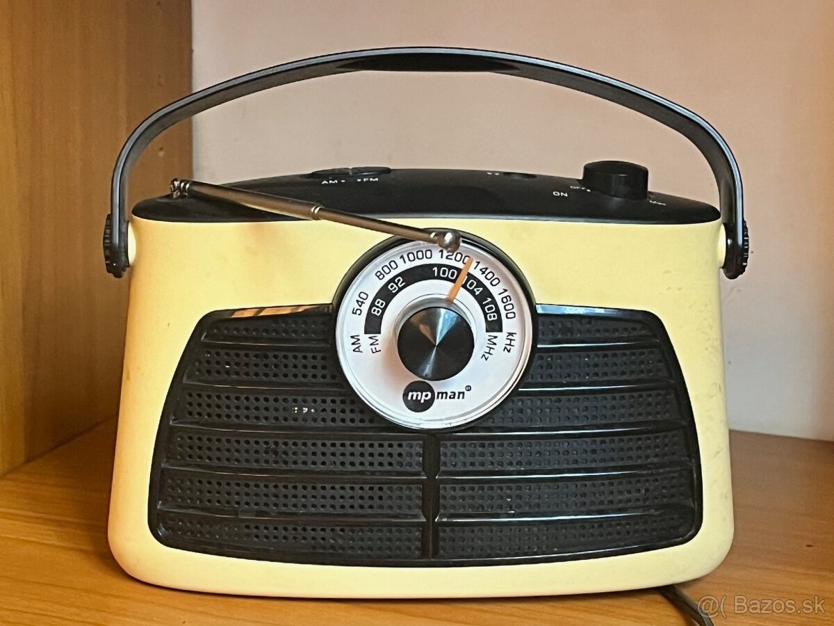 Radio v retro style