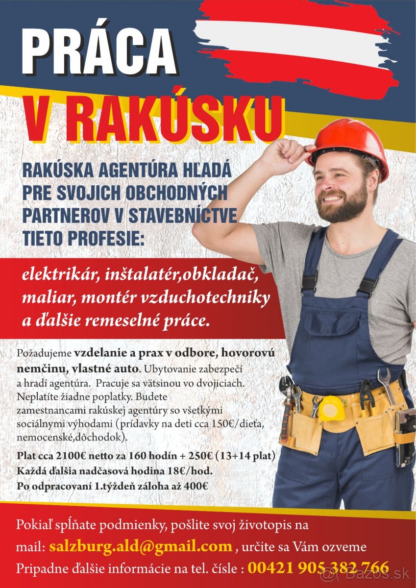 Práca v Rakúsku