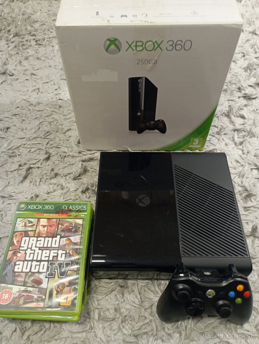 XBOX 360 E 250GB HDD