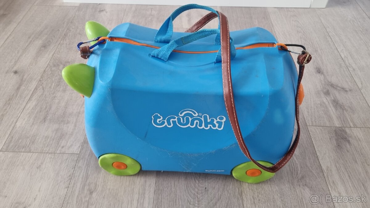 Detský kufor trunki na kolieskach