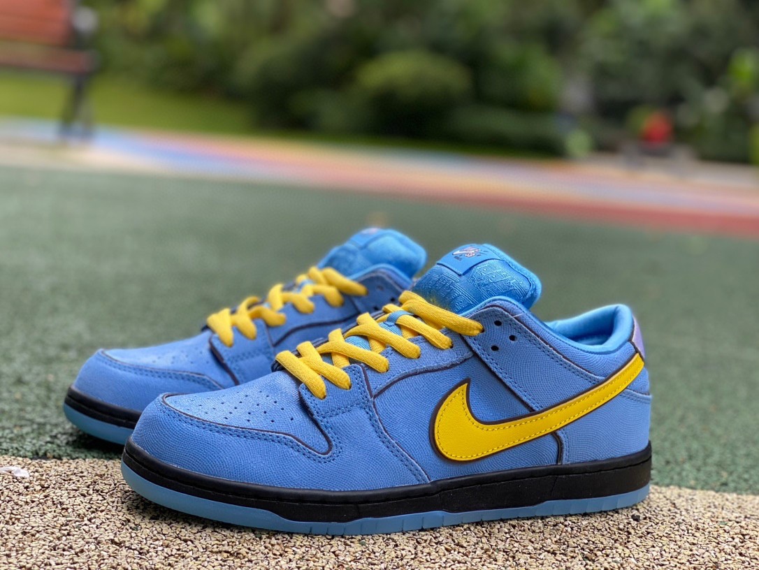 Nike SB Dunk Low Powerpuff Girls Blue