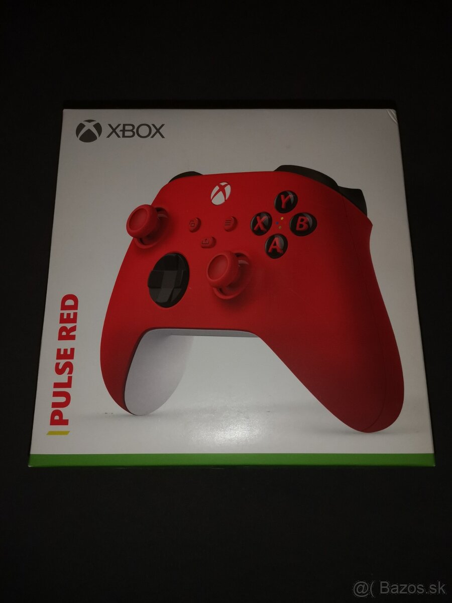 Xbox bezdrôtový ovládač Pulse Red