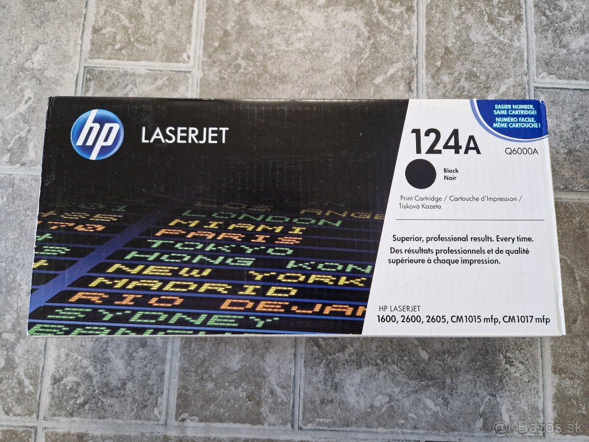 HP Laserjet Toner 124A Q6000A black