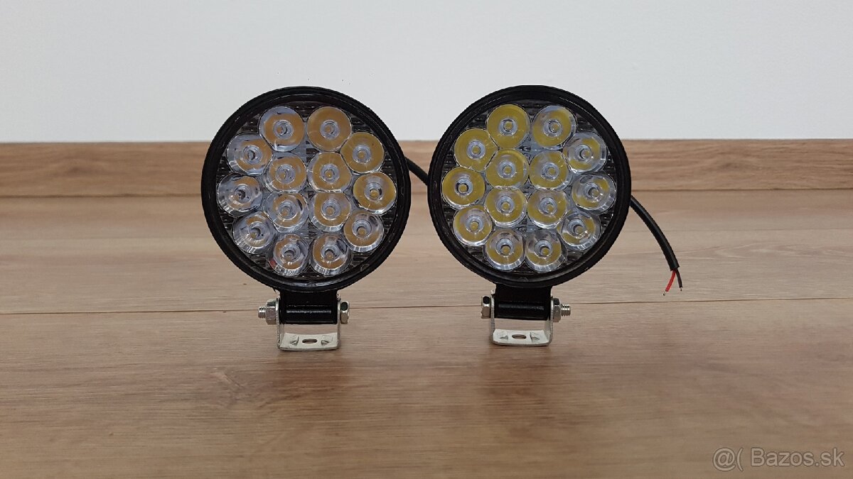 LED SVETLA OKRUHLE - 2ks - 42W