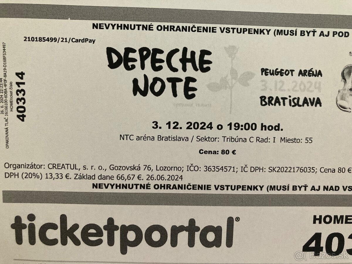 Depeche Note