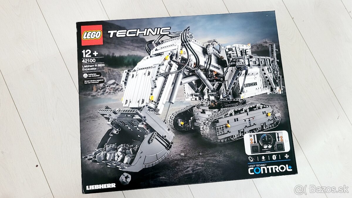 Predám obrovské LEGO Technic 42100 - Liebherr R9800Excavator