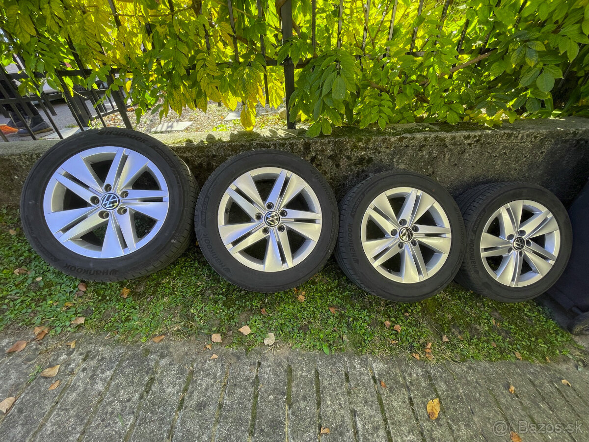 VW 5x112 R16 ET48 + letne pneu