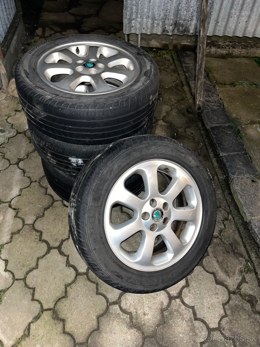 R16 letná sada, rozteč 5x100 215/55 r16