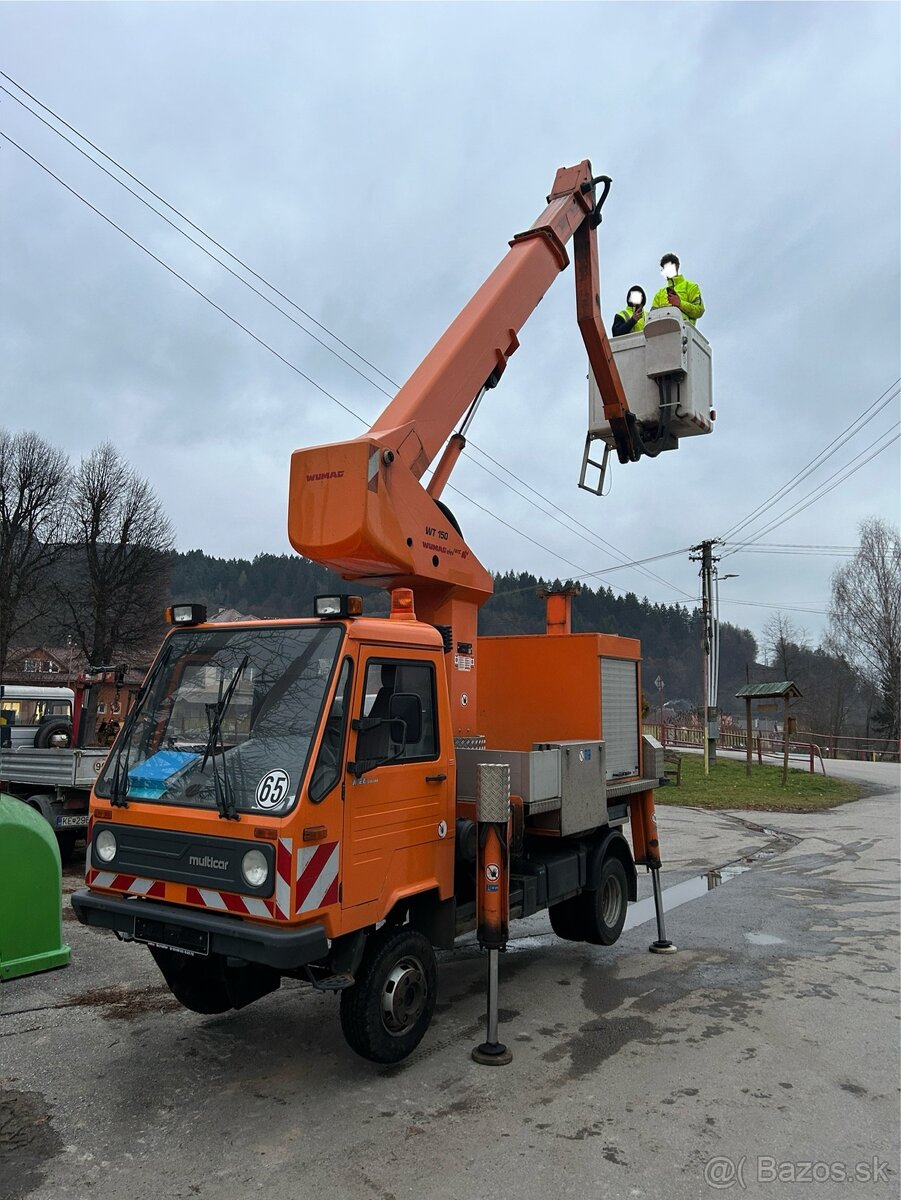 Multicar M26 2,8 Iveco 2002 94tis km pracovná plošina