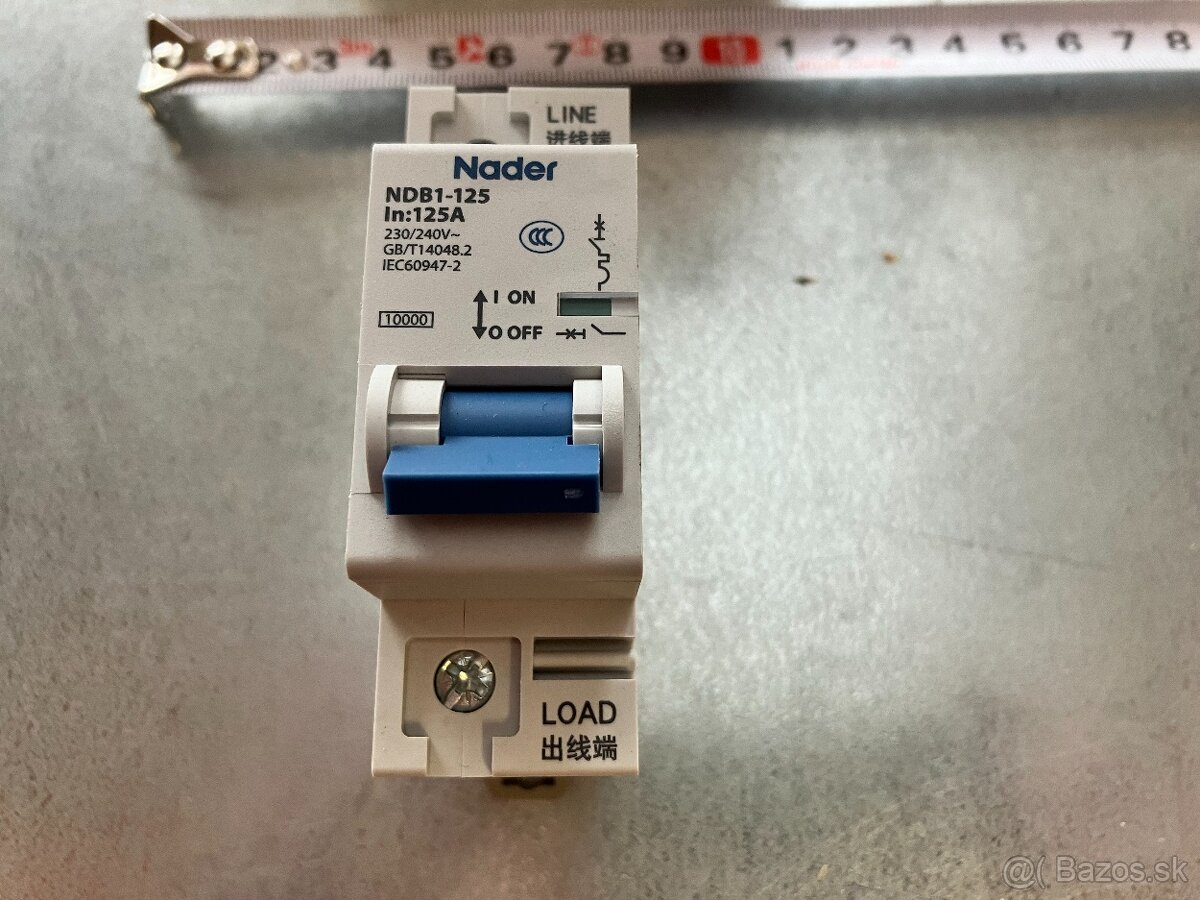 Nader istic NDB1-125 D125/1 125A 1pole