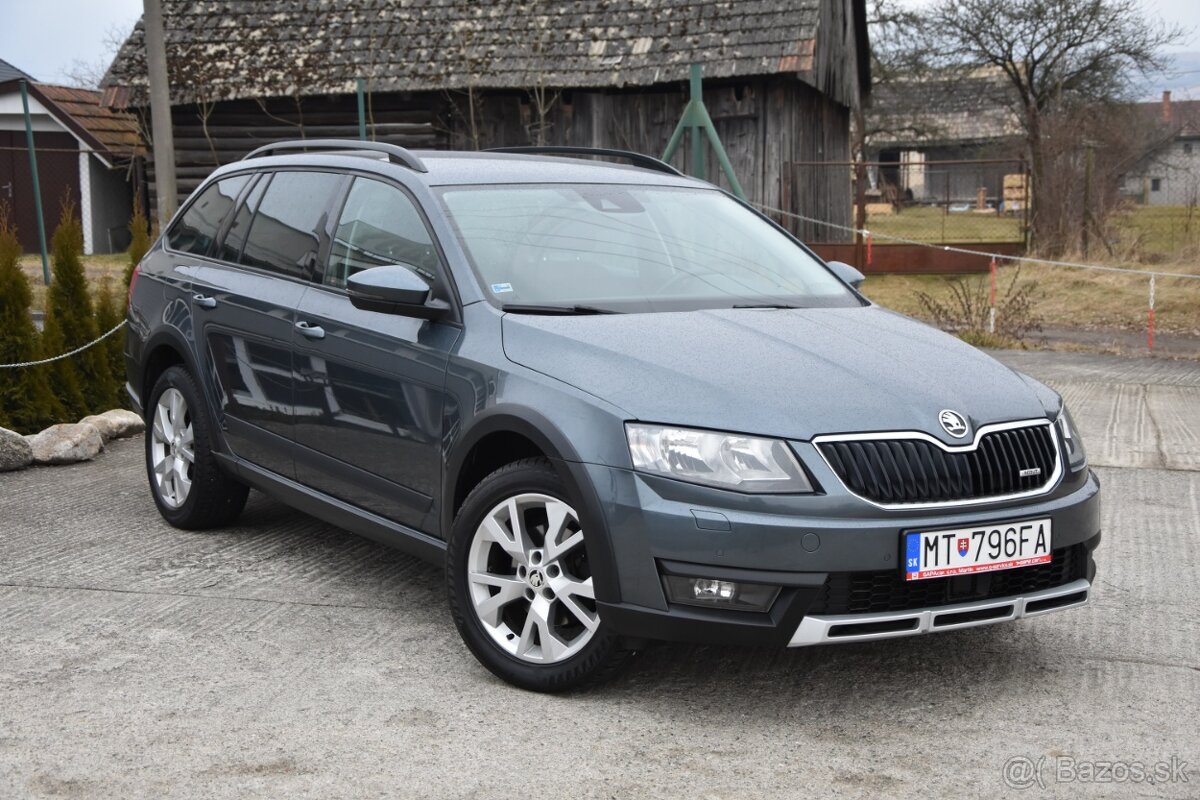 Škoda Octavia Combi 2.0 TDI 110 kW (150 k) 4x4 6MP Scout