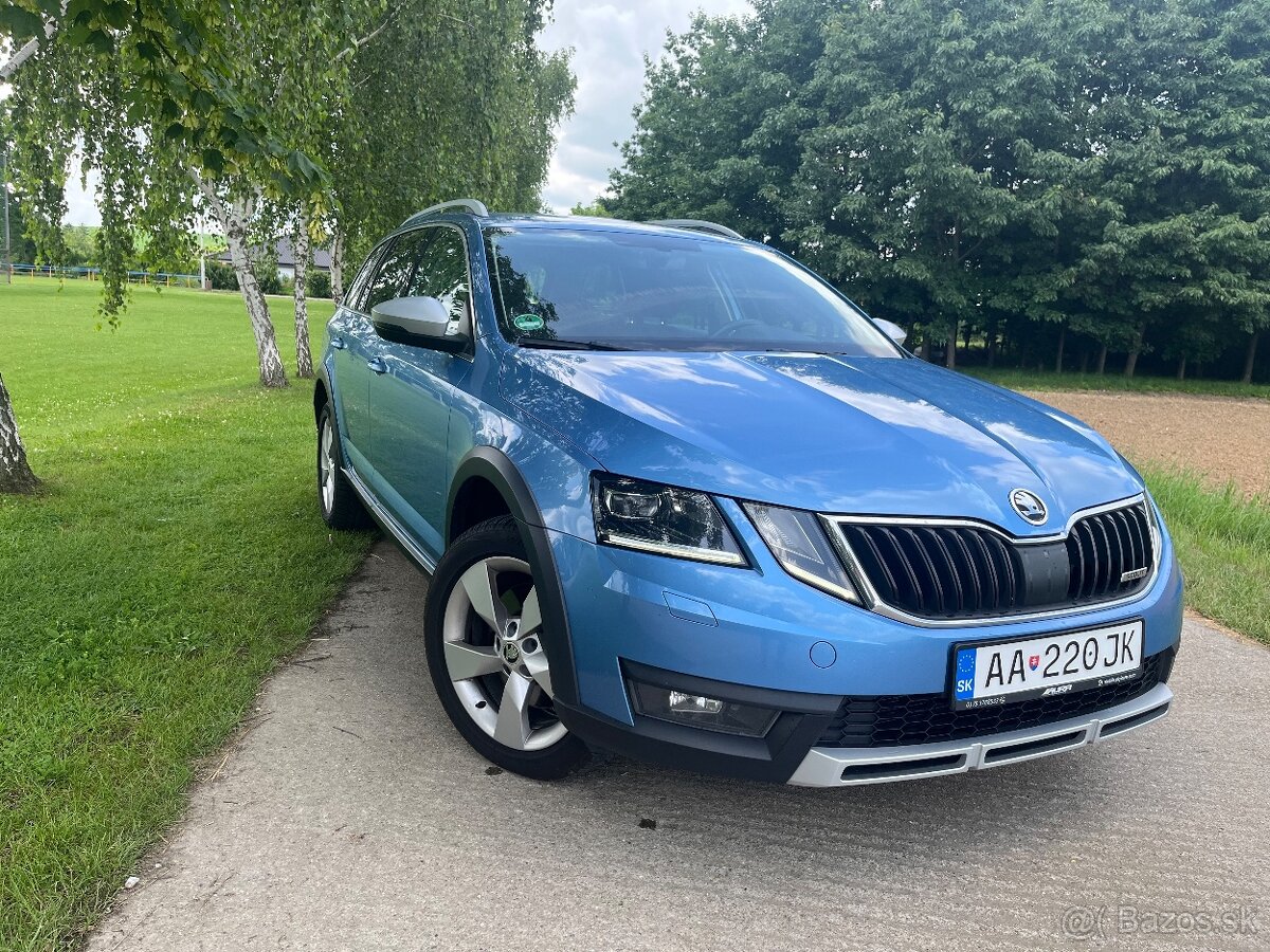 Škoda Octavia 3 SCOUT 2.0 TDI 135kW DSG 4x4