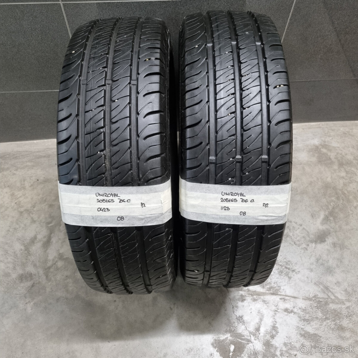 205/65 R16C UNIROYAL dodávkové pneumatiky