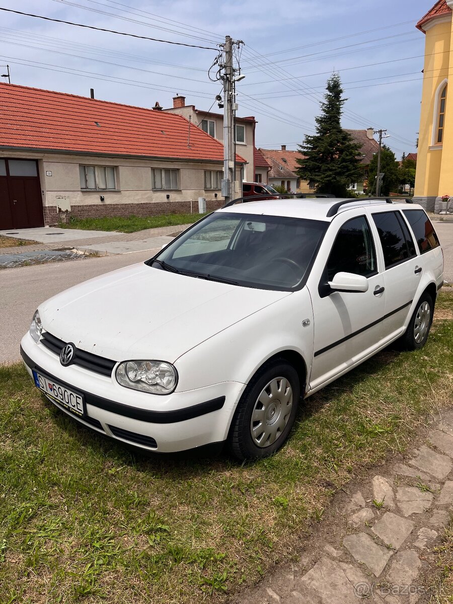 VW Golf 4 1,9 TDi Variant