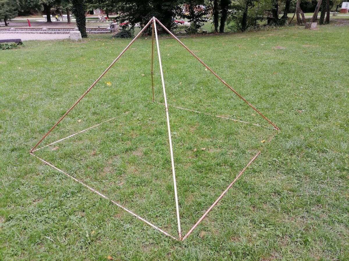 Skladacia medená PYRAMÍDA