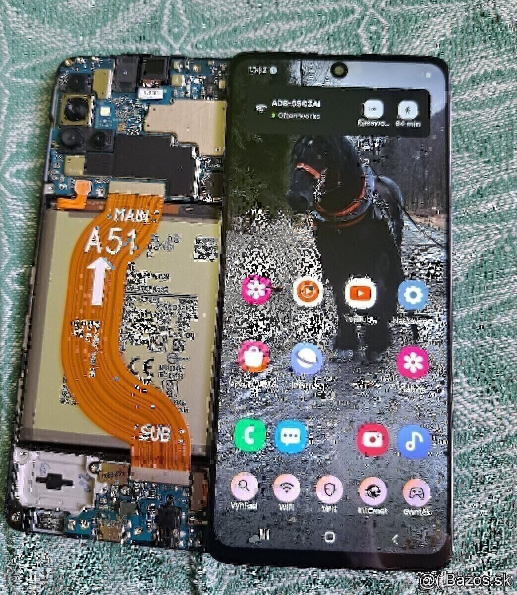 SAMSUNG Galaxy A51 (A515F) - LCD DISPLEJ ORIGINÁL