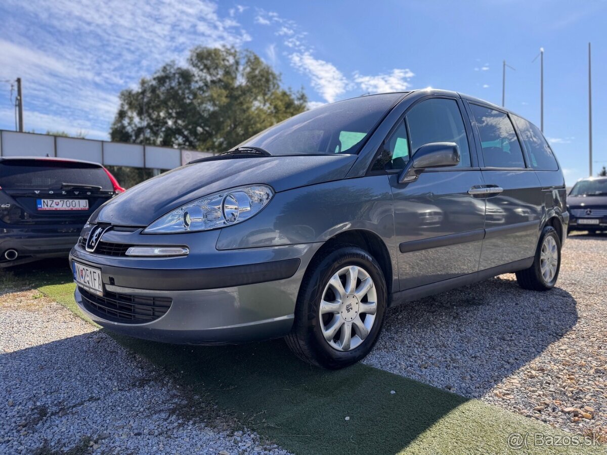 Peugeot 807 2.0HDI diesel, 79kW, MT/6, rok:03.2007.