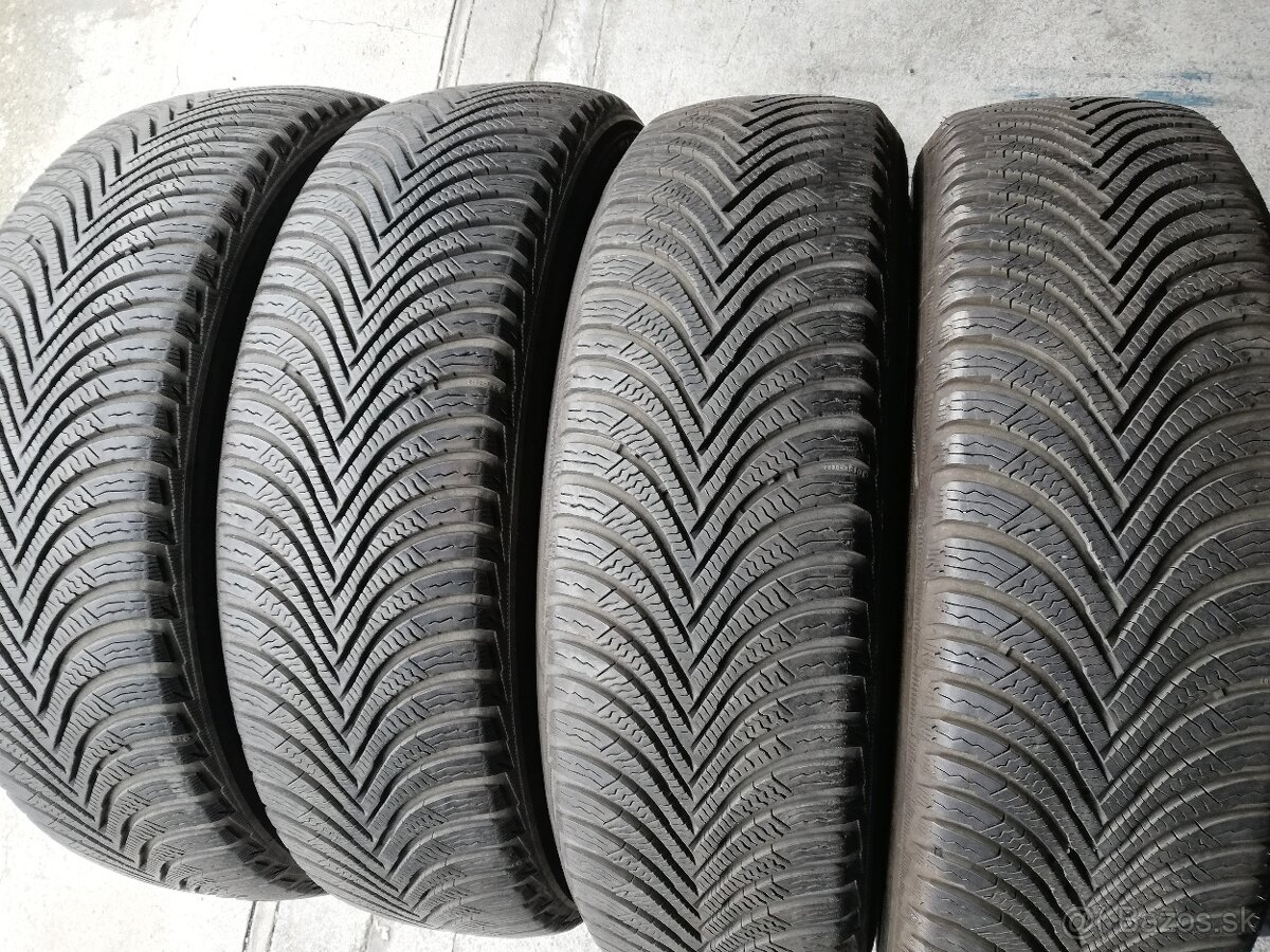 195/55 r20 zimné pneumatiky Michelin 6-7mm