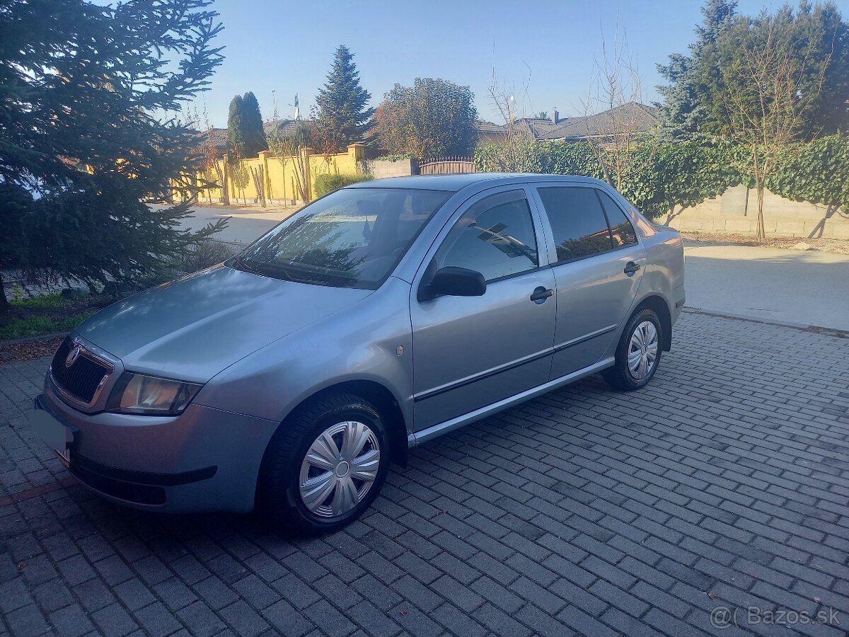 Škoda Fabia 1.2 12v htp 47kw benzín rok 2004