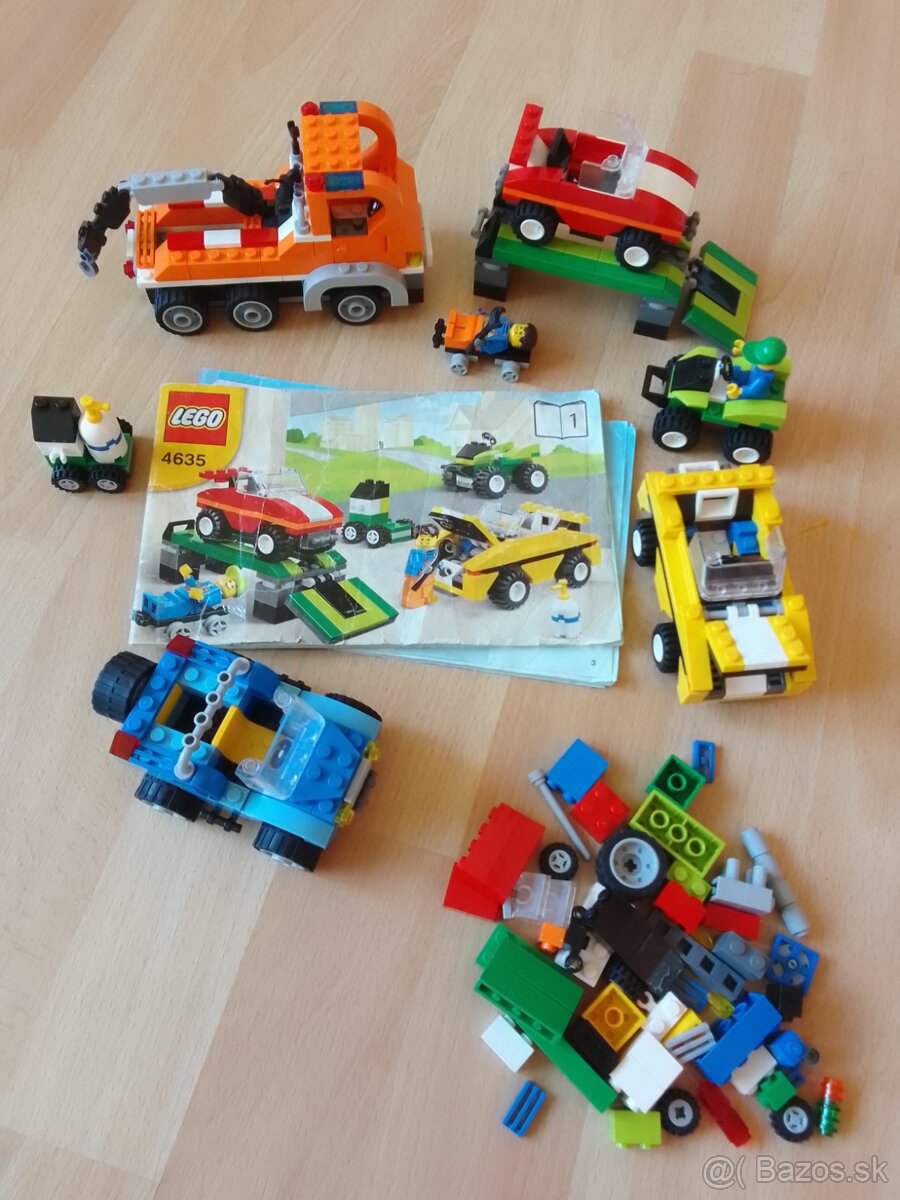 LEGO Kocky 4635 - Hraj sa s autíčkami