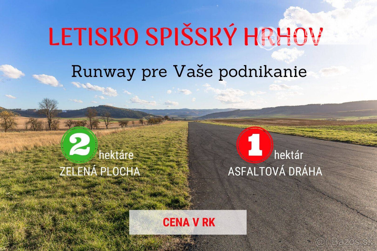 Atraktívny pozemok na podnikanie (3 ha) pri Klčove