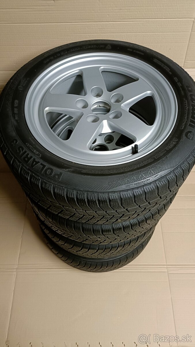 Zimné Alu disky s pneu 205/55 R16  5x112