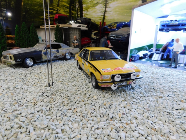 model auta Opel Commodore závodný Otto mobile 1:18