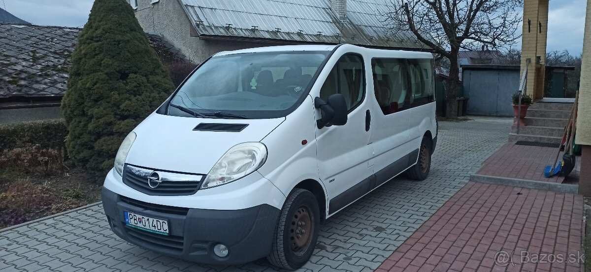 Opel Vivaro 2,0 CDTI  84kW L2H1 - 9 miest. (Euro 5)