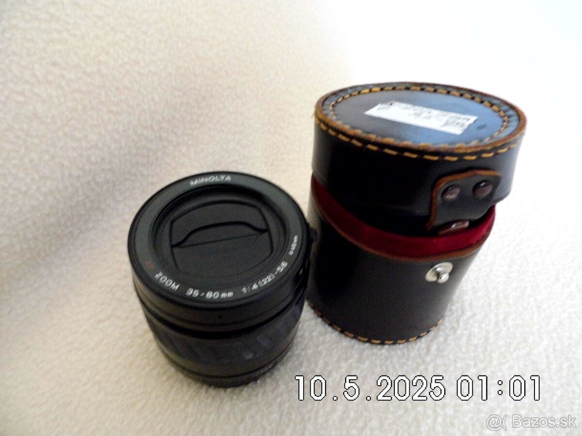 Minolta AF Zoom 3.5-80mm 1:4.(22( -5.6 fi-46mm bajonet