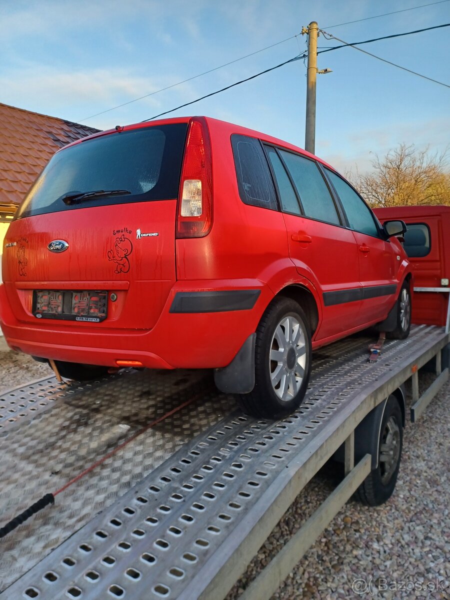 Rozpredám Ford Fusion 1.4 59kw FXJA