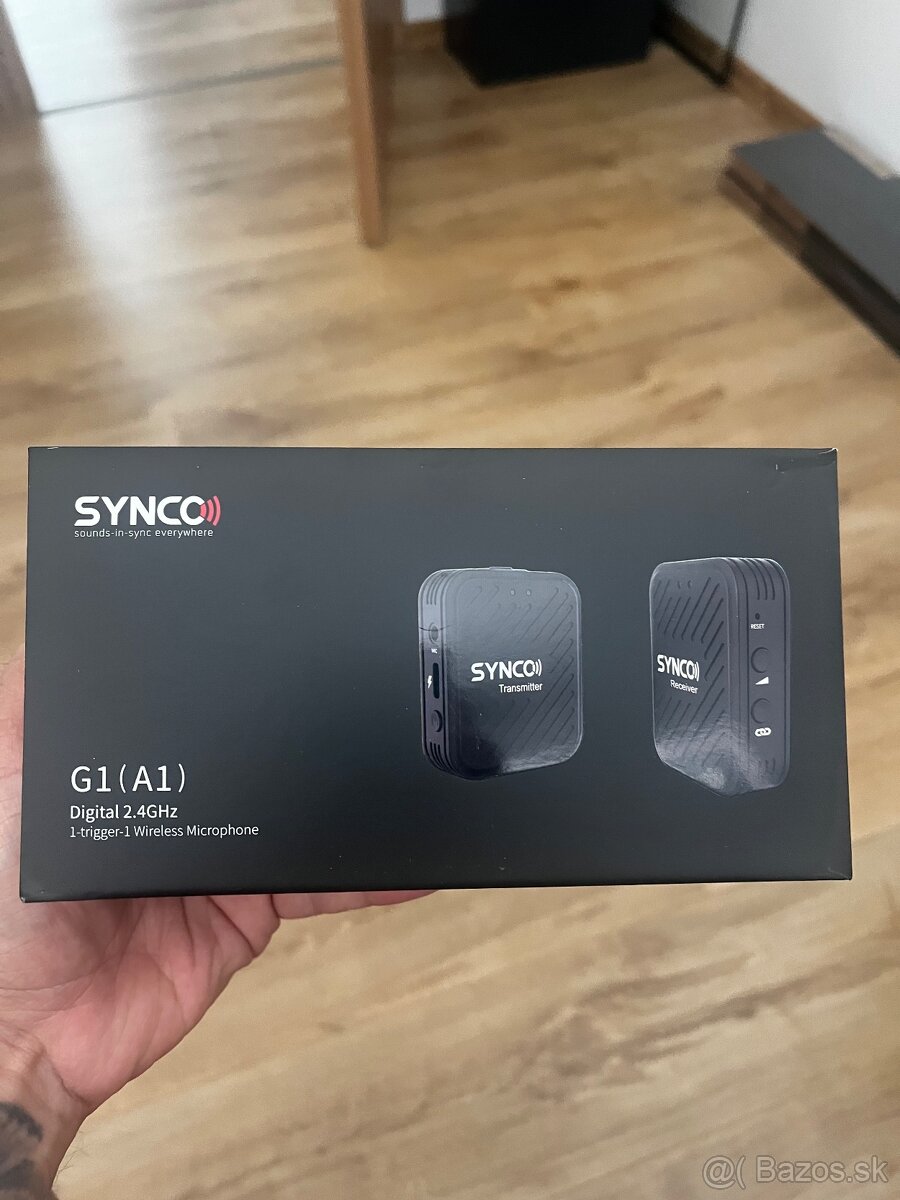 SYNCO bezdrôtový mikrofonny set