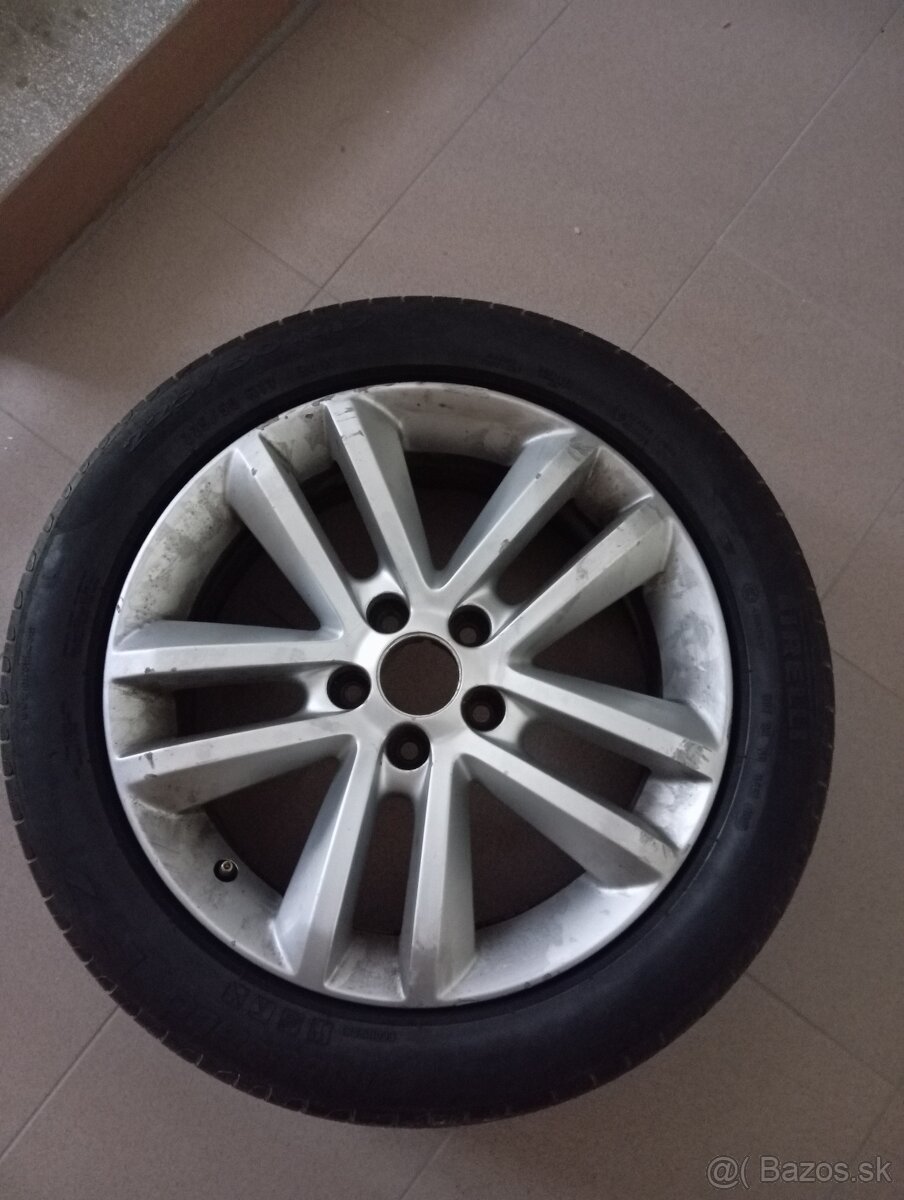 5X110 7J R17 + LETNÉ PNEU na dojazt