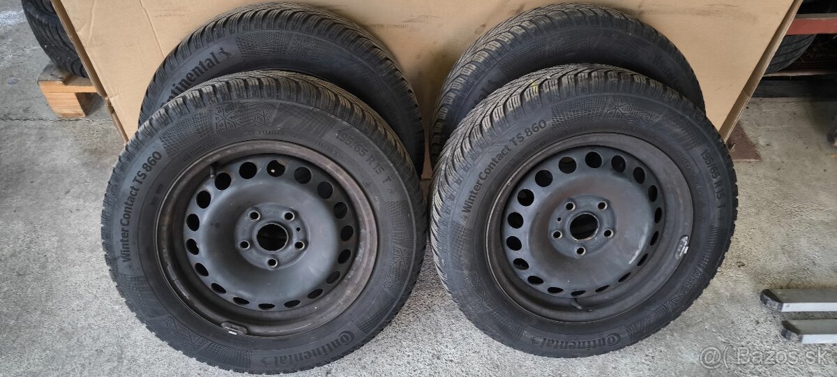 5x112,r15-6Jx15-et43-VW group+195-65-r15 Continental