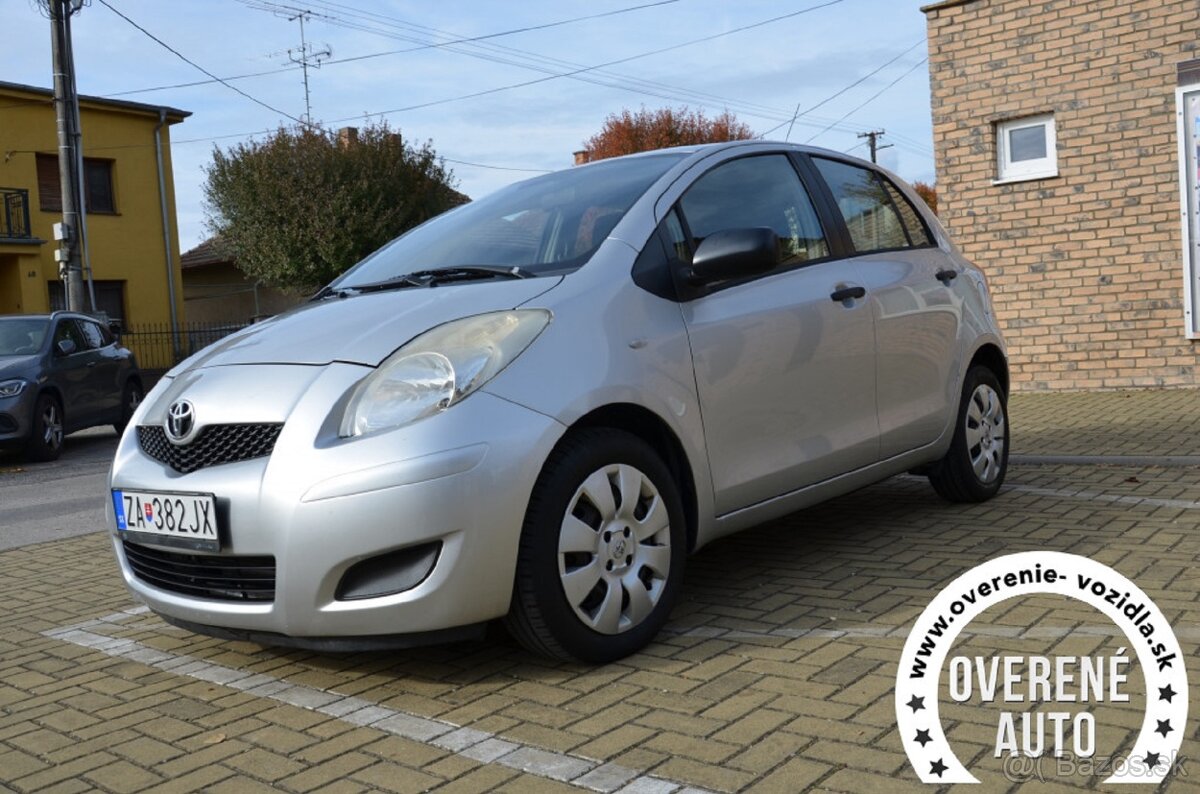 Toyota Yaris 1.33 benzín, r.v.2010