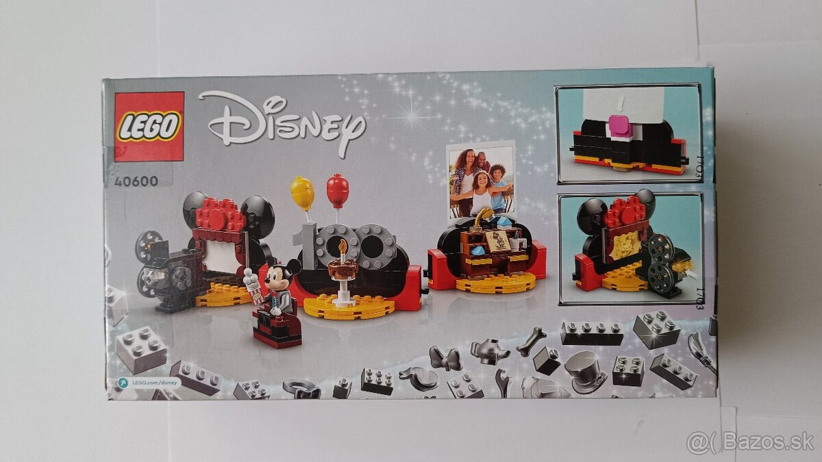 LEGO Disney Zámok 71040 + svetielka na osvetlenie LEGO