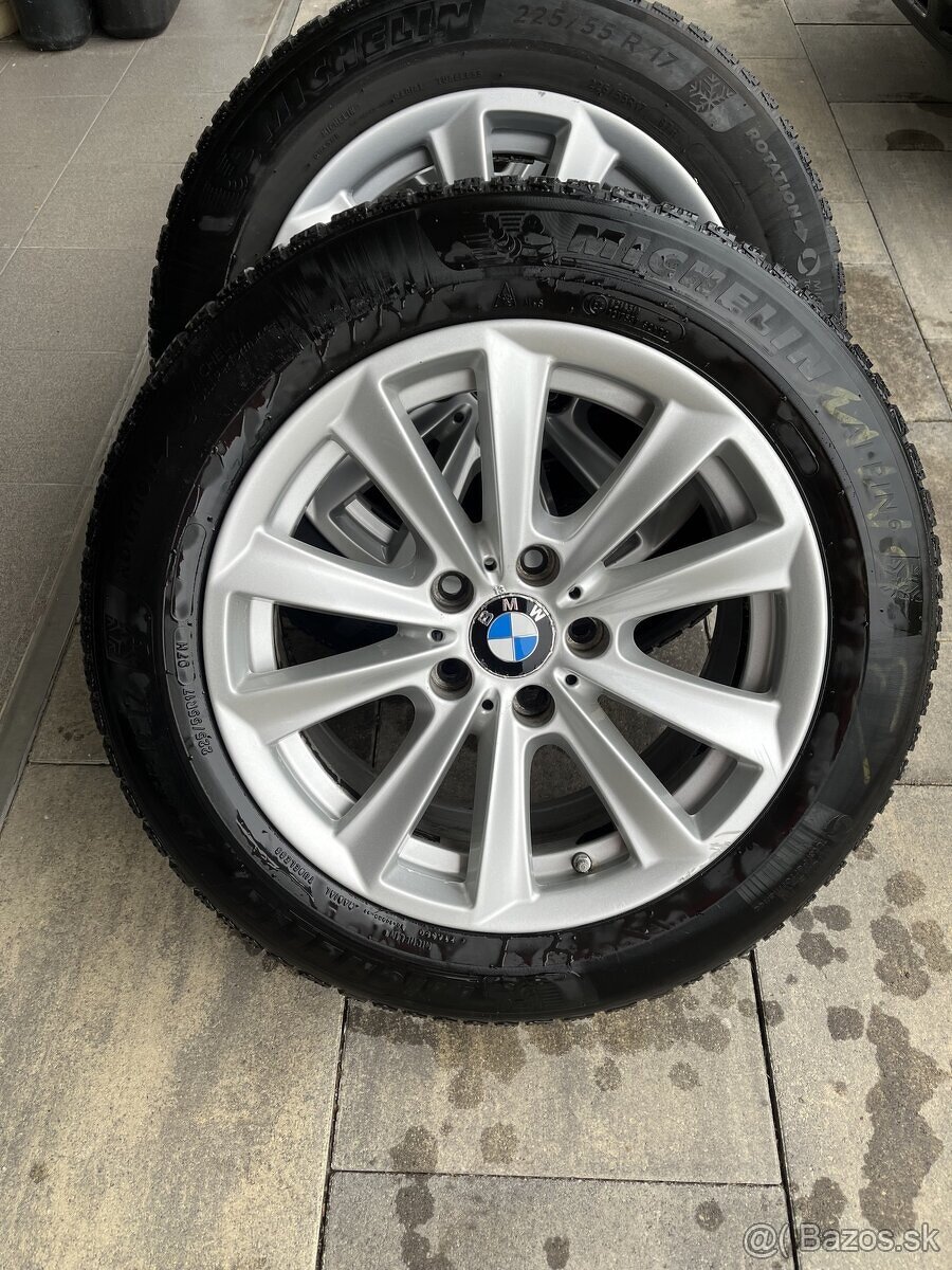 Zimný SET BMW X3,X5, 5 F10 F11 5x120 R 17 Michelin Alpin6