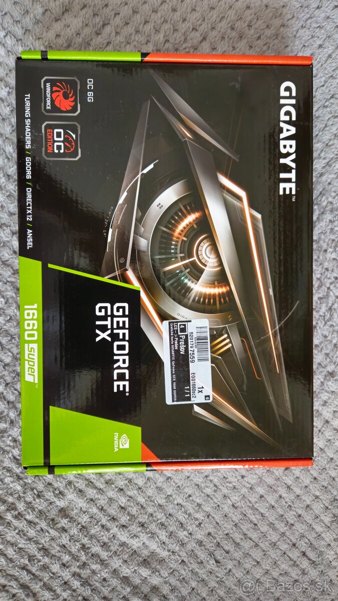 GIGABYTE GEFORCE GTX 1660 Super