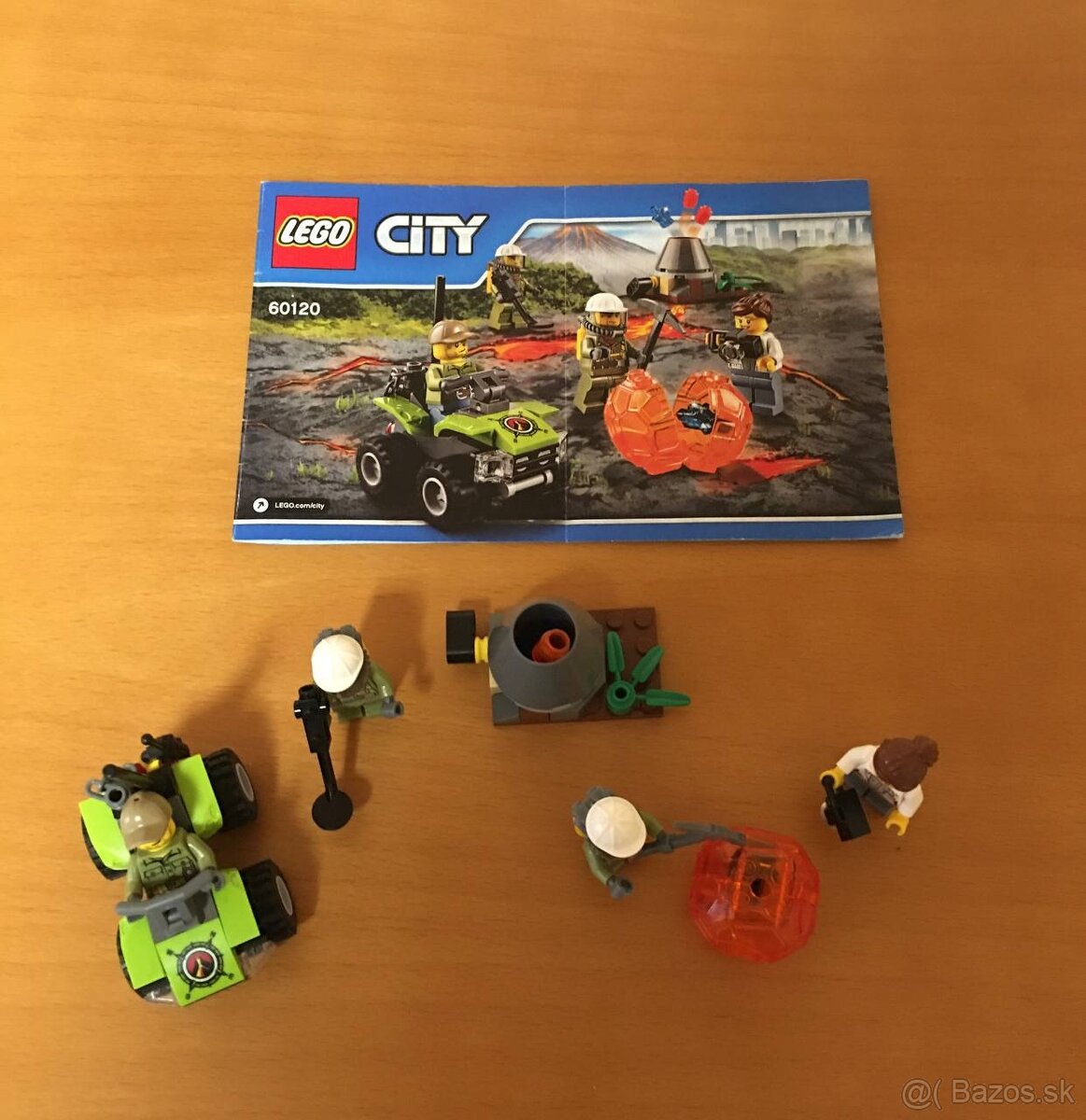 Lego sopečný set 60120