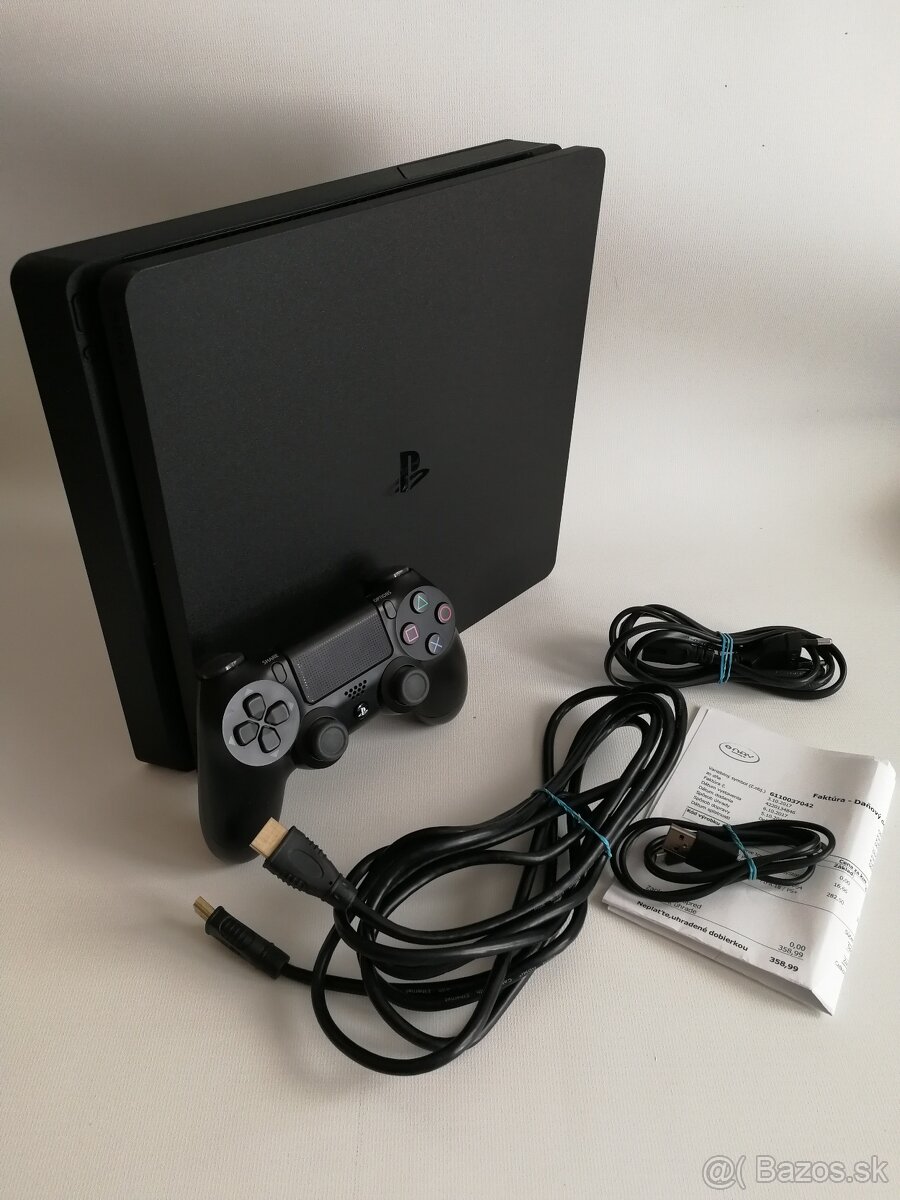 Playstation 4 Slim 500 Gb - plus záruka 12 mesiacov