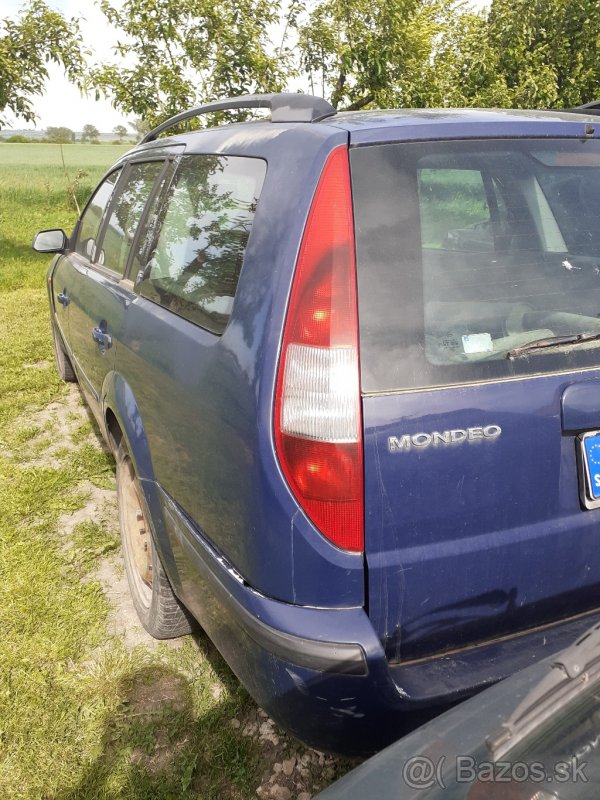 Rozpredam Ford Mondeo 2,0Tdci 96KW