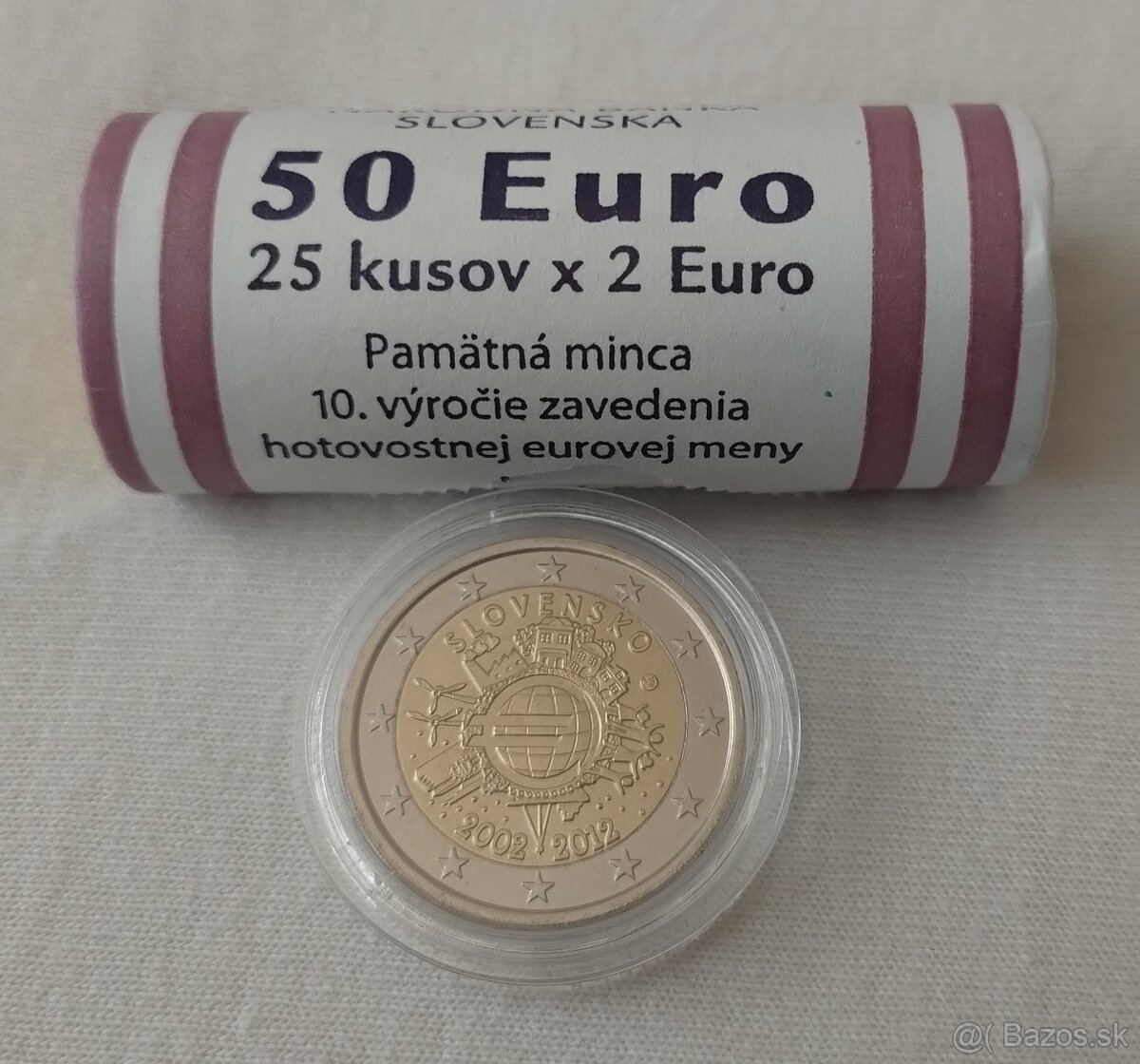 2 euro rolka Slovensko 2012