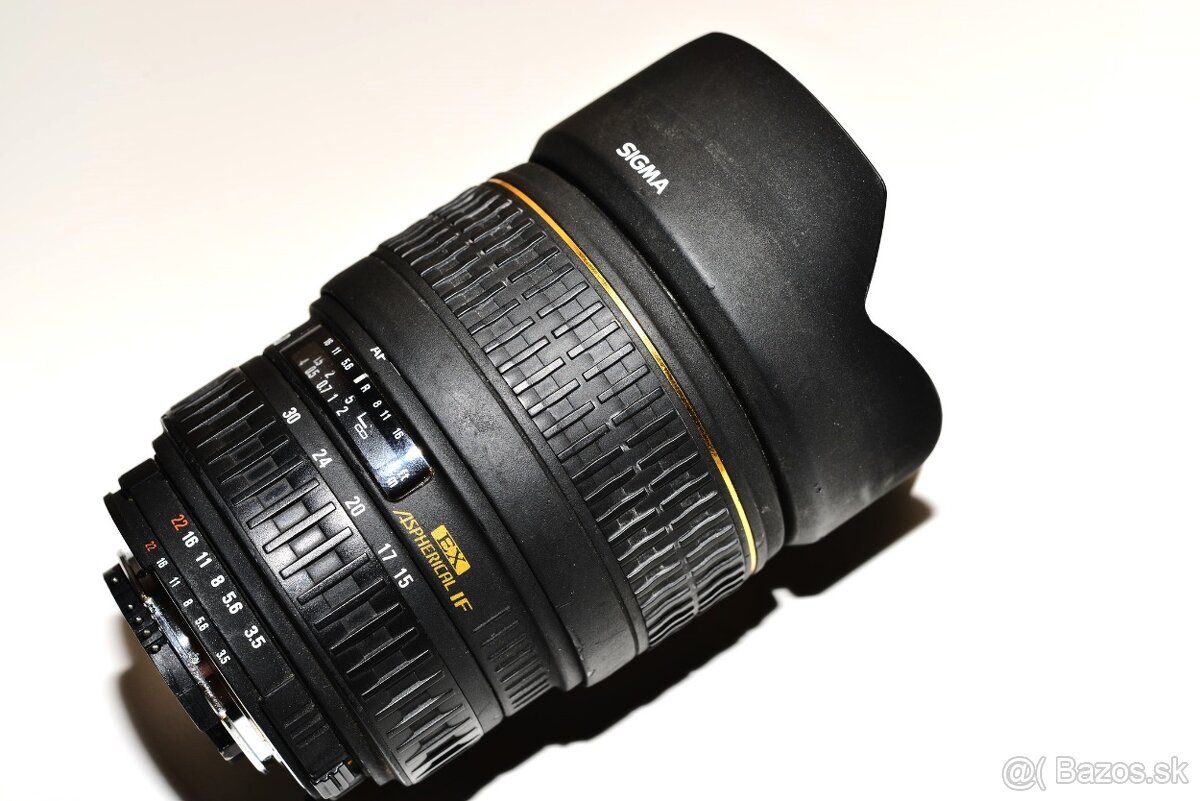 Sigma 15-30mm f/3,5-4,5 EX DG ASPHERICAL IF pro Nikon