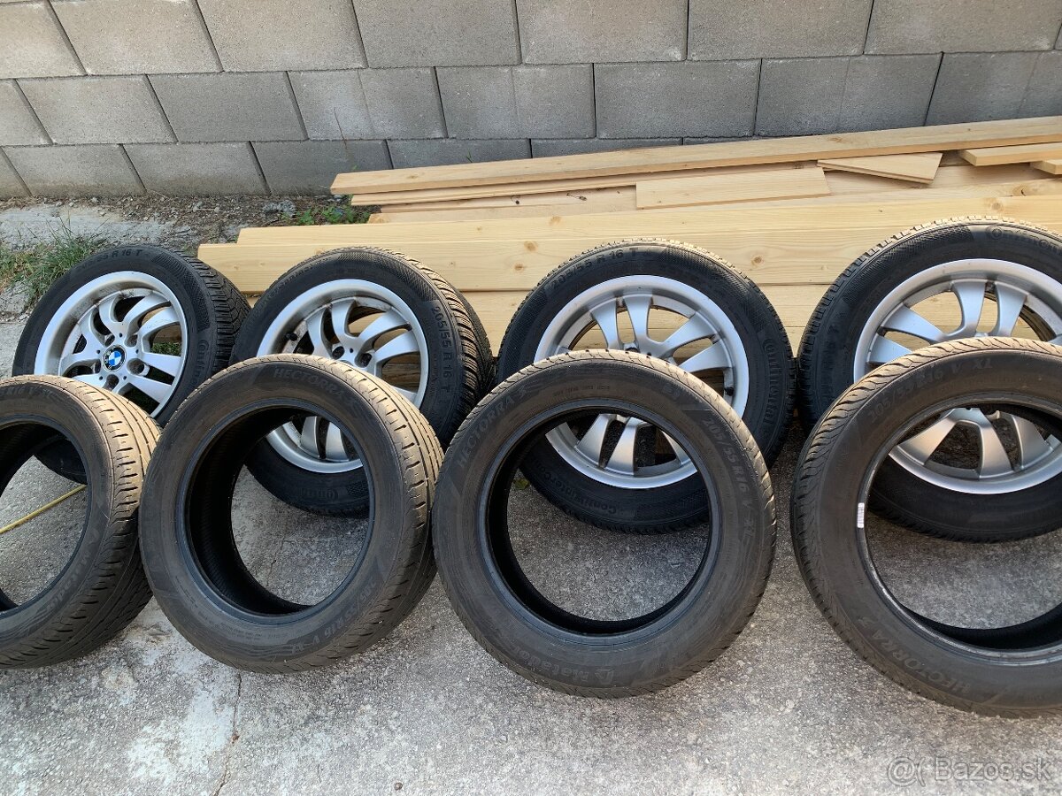 Predám kolesa BMW 205/55r16