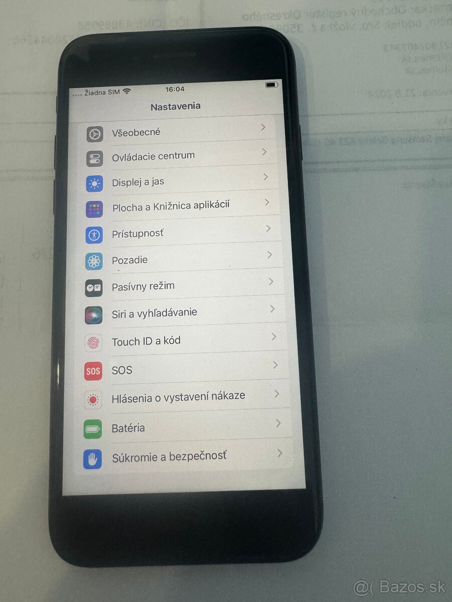 IPHONE SE2020 64GB BLACK-nová batéria