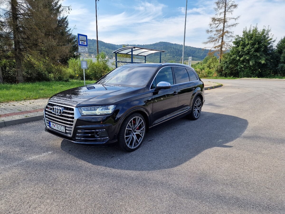 Prenájom Audi SQ7 4.0 TDI MAX VÝBAVA