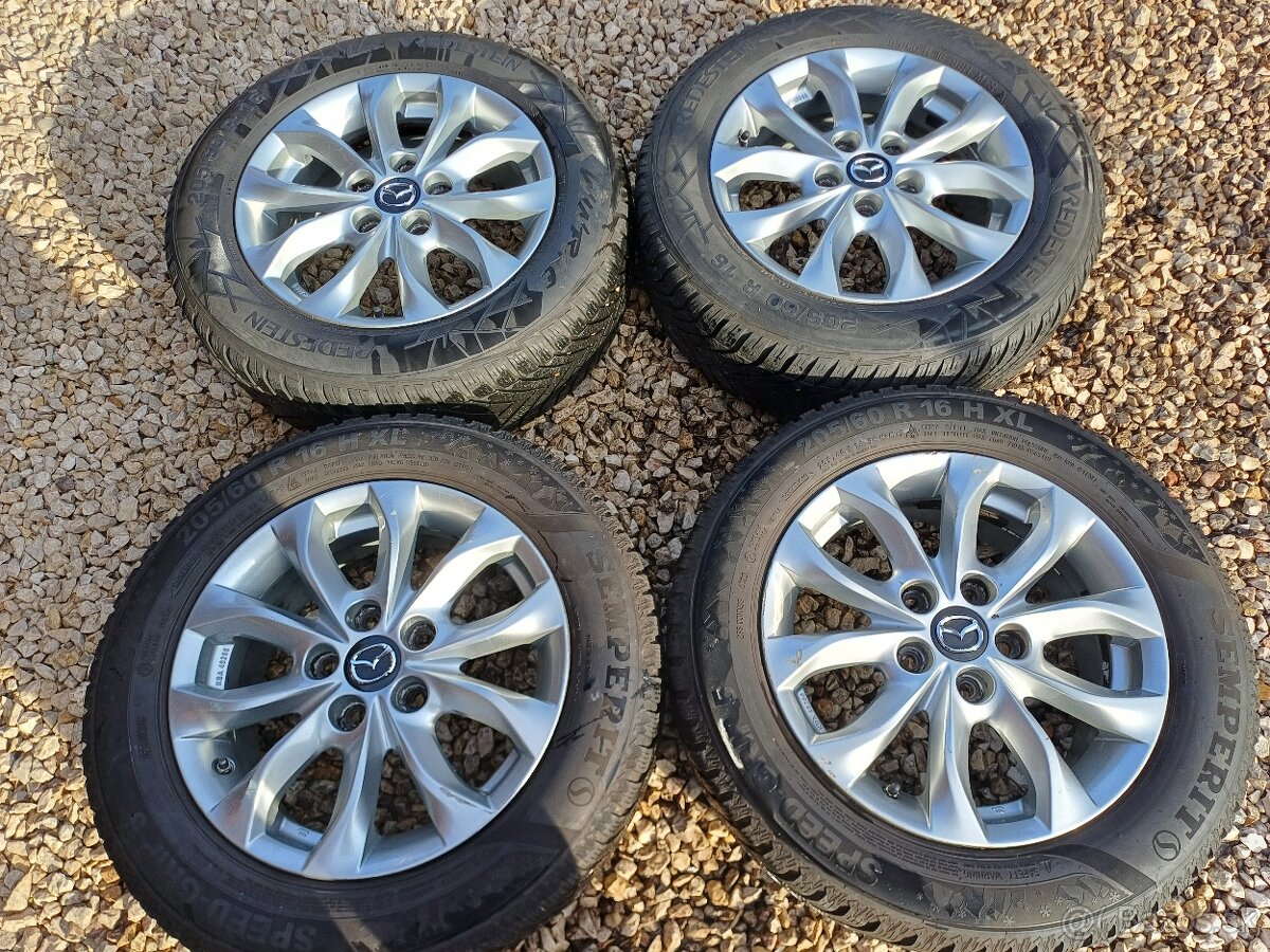 org.hlinikové disky Mazda-6,5Jx16-ET-50--5x114,3