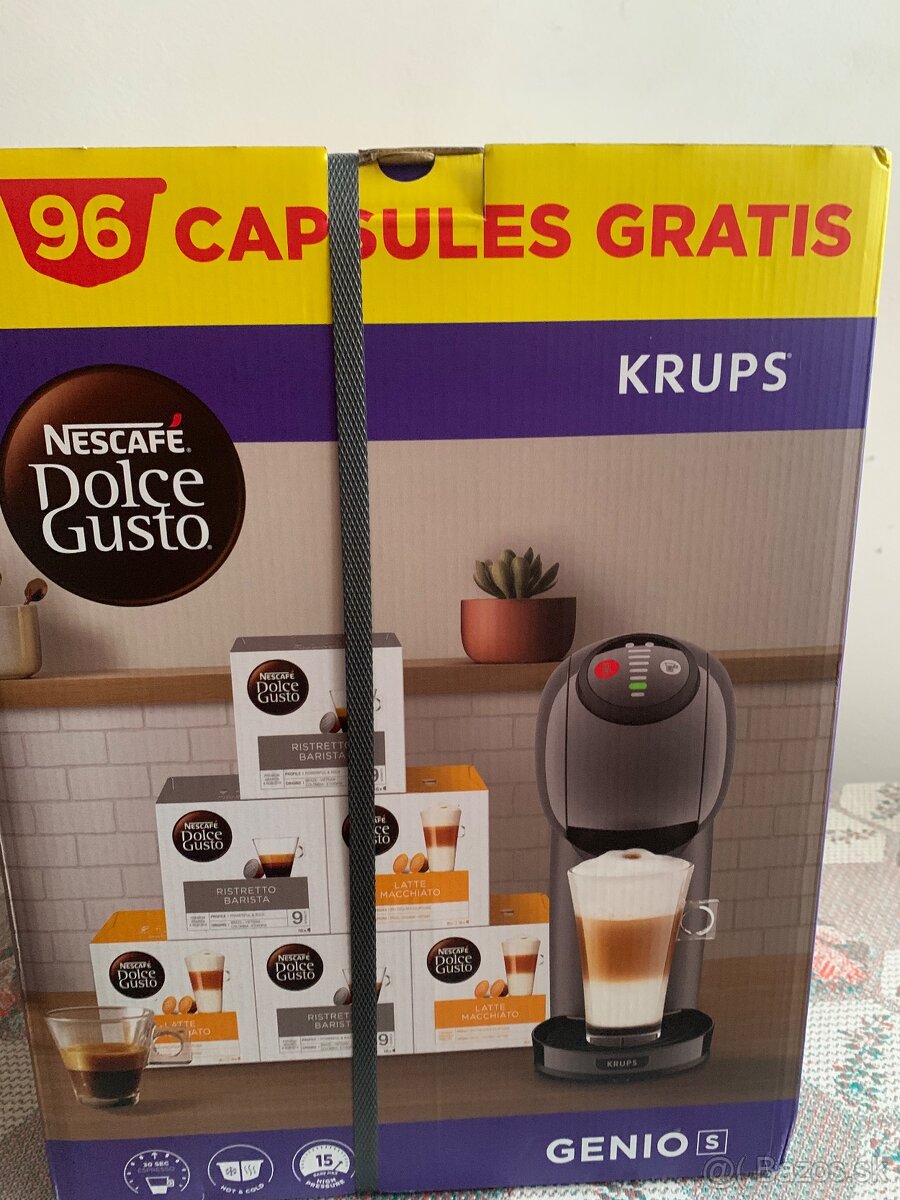 Dolce gusto genio S + 96 kapsúl nový