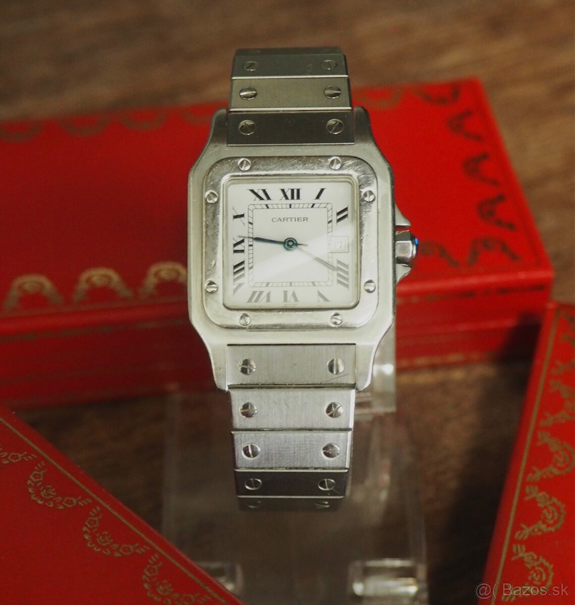 Cartier Santos Carée hodinky