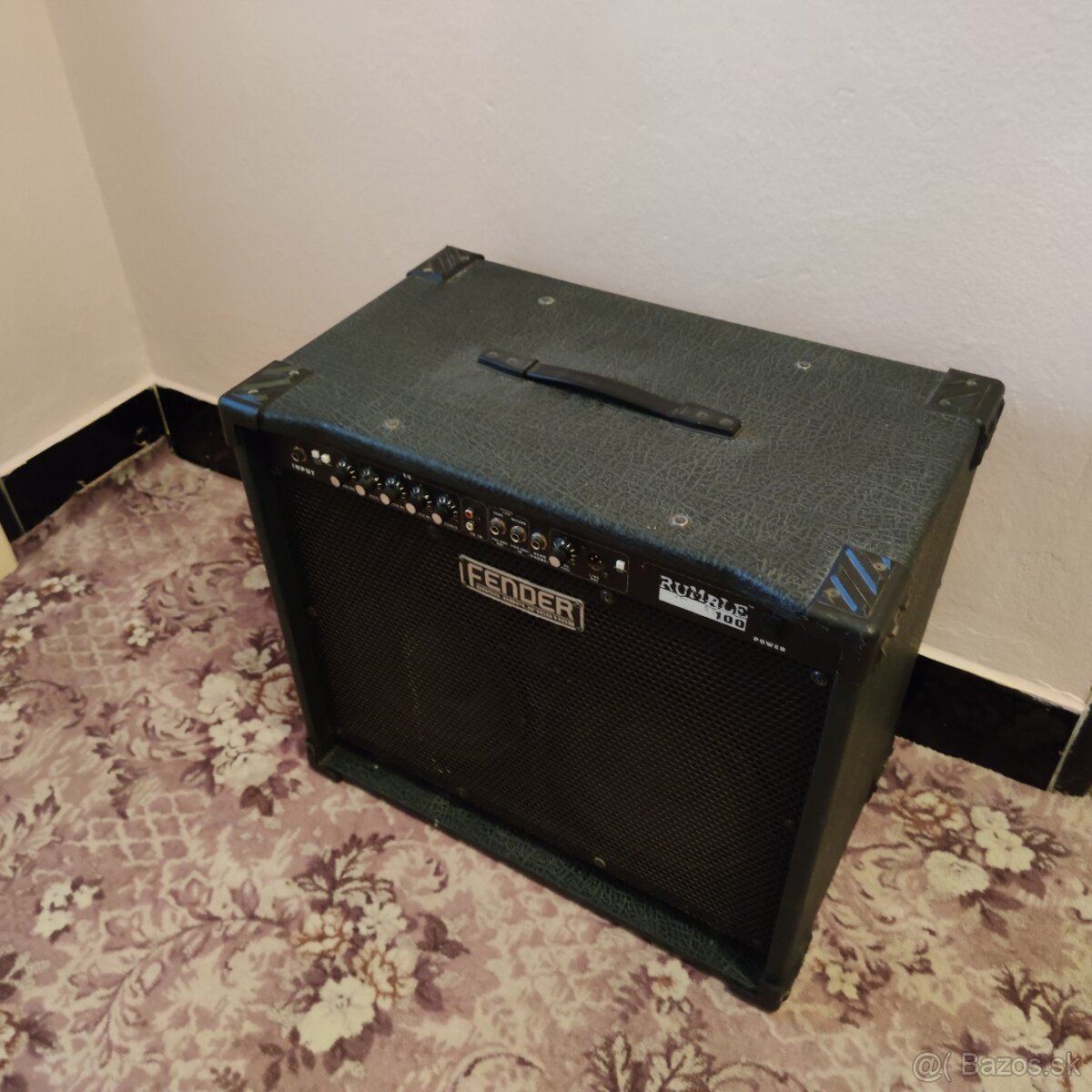 fender rumble 100 bass amp