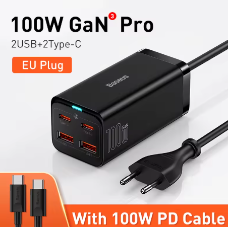 Baseus Adaptér nabíjačka usb 100W